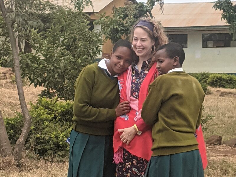 Caitlin visits Upper Kitete